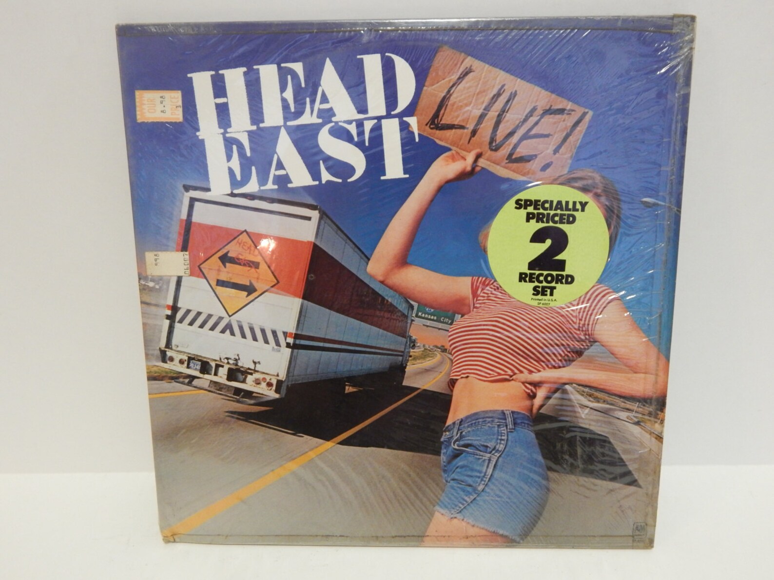 Head east live 2 lp vinyl record set 1979 still in shrink Etsy