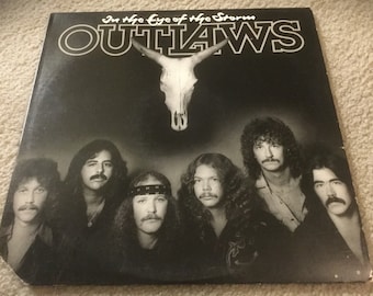 Outlaws In the eye of the storm Vinyl Record LP album