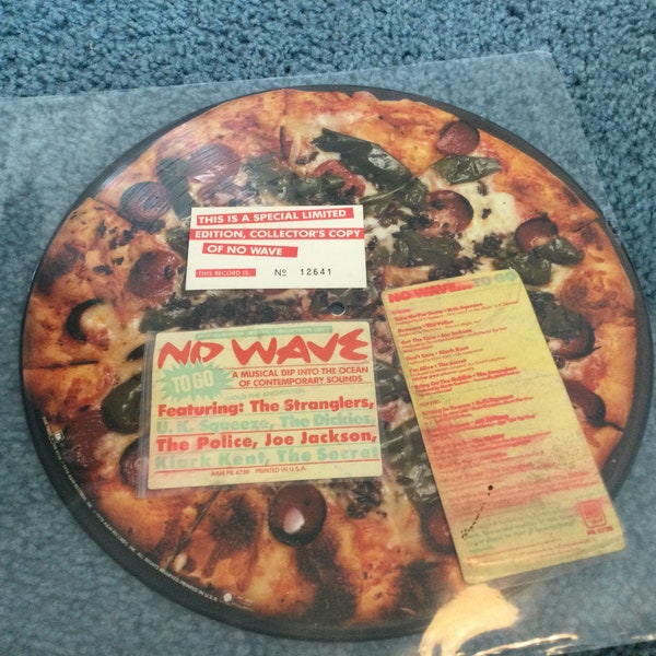 No Wave vinyl record lp picture disc the police sting