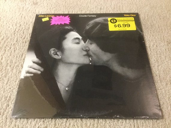Sealed John Lennon Yoko Ono Double Fantasy Vinyl Record Lp Etsy