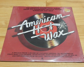 Sealed American Hot Wax Motion Picture Soundtrack Vinyl Record 2 LP set 1978