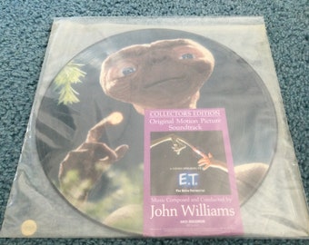 E.T. Collectors edition picture disc Vinyl Record LP soundtrack