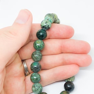 Turquoise bracelet gift for him beaded bracelet for men unisex turquoise jewelry mens bracele yoga bracelet for him custom dad bracelet cool