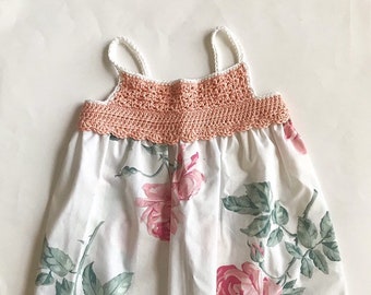 Crochet Upcycled Dress