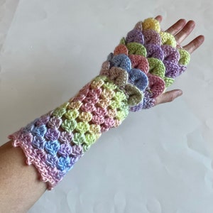 Drachen Fingerlose Handschuhe