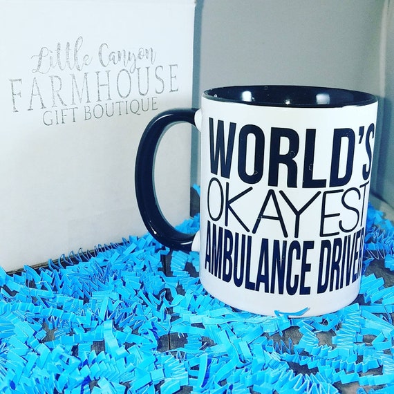 WORLDS BEST AMBULANCE DRIVER PERSONALISED APRON GIFT UNIQUE