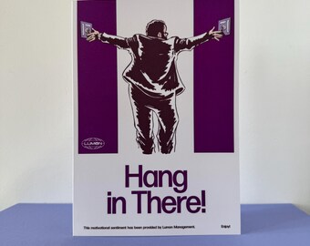 Severance Greeting card - Hang in There! Dylan G Merch Prop