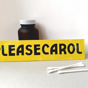 Pluribus Inspired Please Carol Bumper Sticker