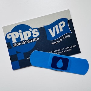 Tirita Severance + Tarjeta VIP de Pip's Diner - Disfraz/Cosplay/Accesorio de Mark S