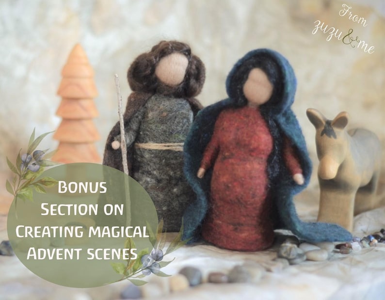 Nativity Set Needle Felting NATIVITY Kit Needle Felting Etsy Australia