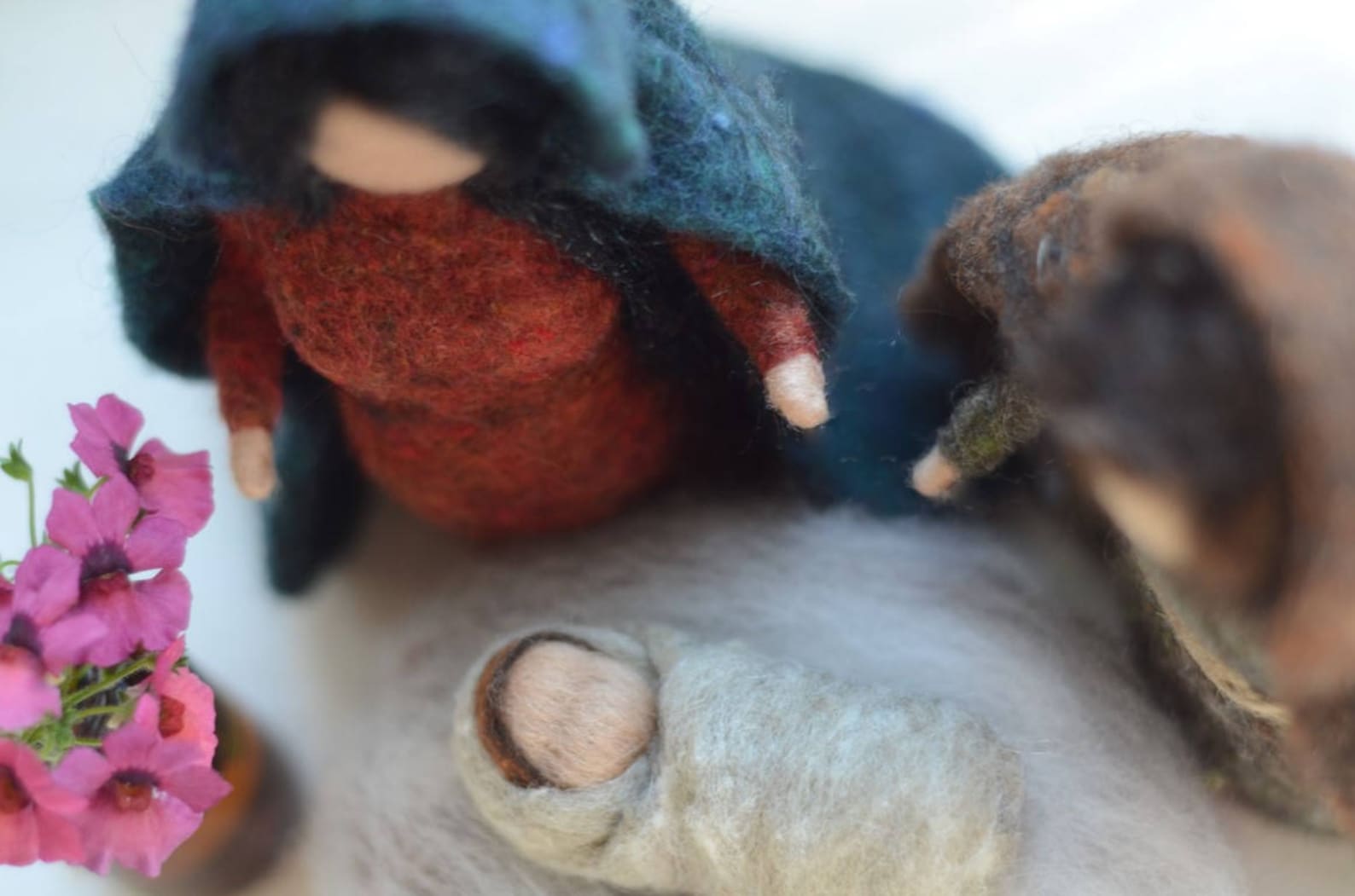 Nativity Set Needle Felting NATIVITY Kit Needle Felting Etsy Australia