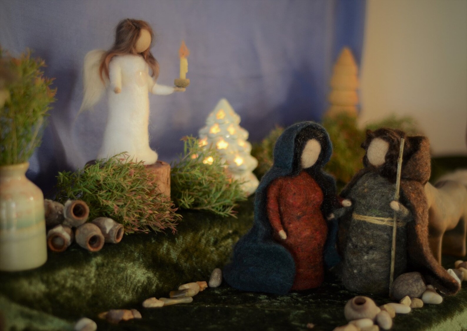 Nativity Set Needle Felting NATIVITY Kit Needle Felting Etsy