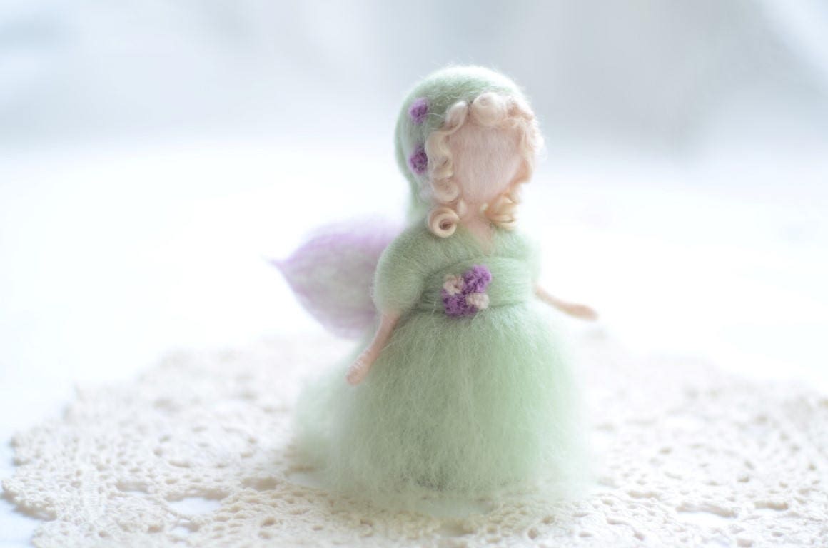 LITTLE FAIRY Needle Felting Etutorial Pattern for Complete Etsy Australia