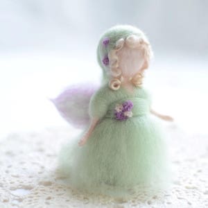 Fairy PDF download needle felting fairy pattern for complete BEGINNERS Waldorf-inspired doll pattern image 5