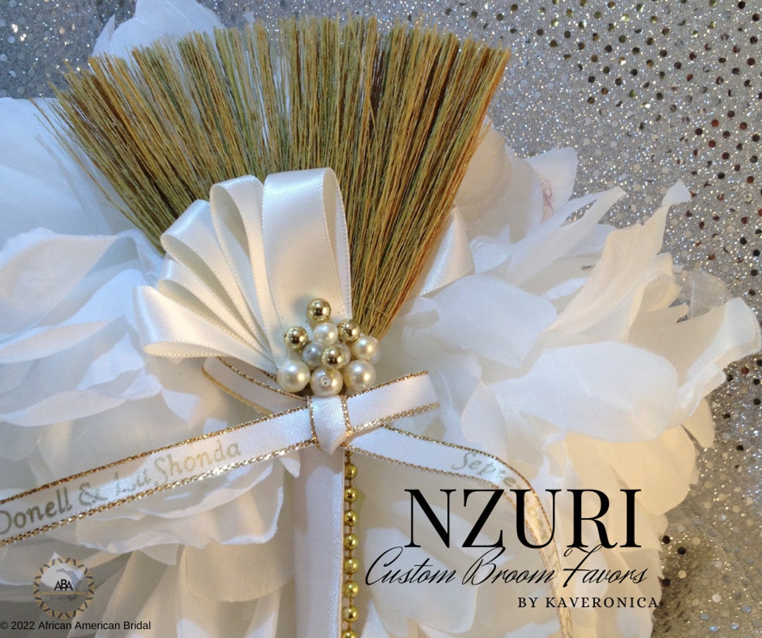 50 Mini Wedding Broom Favors NZURI Personalized Wedding Broom Etsy
