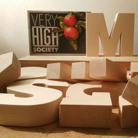 Lettere in legno portafoto