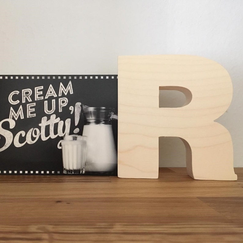 Lettere in legno portafoto image 2