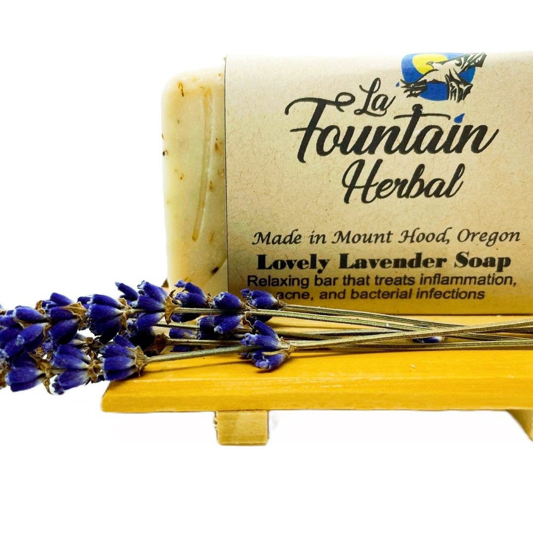 Handmade Lavender Soap: Natural Vegan Cold Process Soap - Etsy