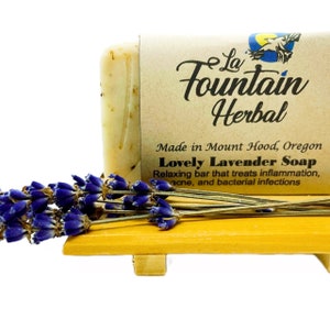 Lovely Lavender Soap, Handmade Soap, Natural Soap, Vegan Soap, Cold Process Soap