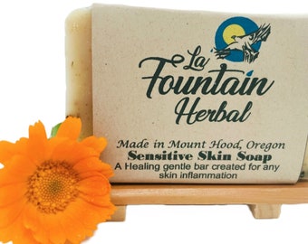 Sensitive Skin Soap, Natural Soap, Vegan Soap, Cold Process Soap, Soap for Skin Sensitives