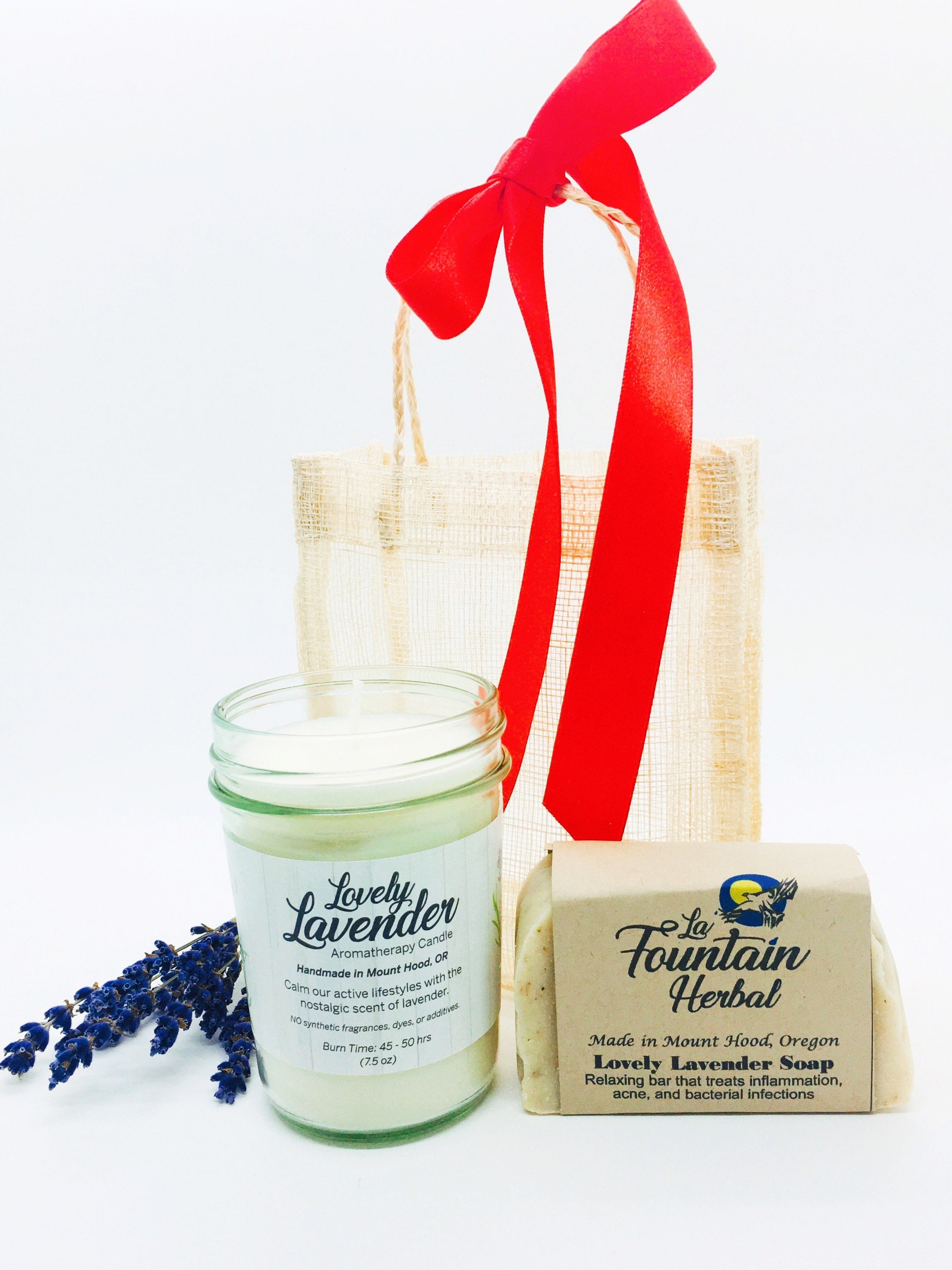 Gift Set Soap and Candle Gift Set Handmade Gift Etsy