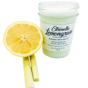 Citronella & Lemongrass Outdoor Soy Candle