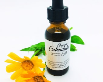 Calendula Oil Infused in Grapeseed Oil