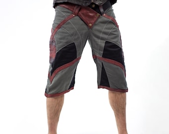 Dsquard Men's Paint Splattered Denim Shorts 46 - Etsy