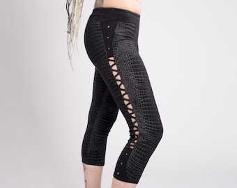 Alara Organic Stretch Cotton 3/4 Length Leggings |organic| Eco