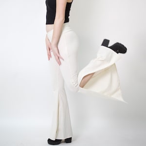 Womens Split Pants | organic cotton | eco-friendly | bottoms | pants | burner pants | bellydance pants | costume