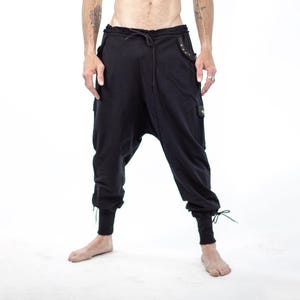 Slouch Unisex Pantaloons stretch organic cotton pants| Festival fashion| Streetwear| Custom pants