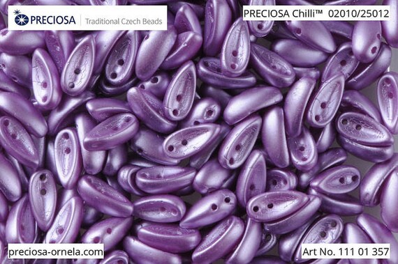 lot 20g de perles de rocaille ornella lilas ////19