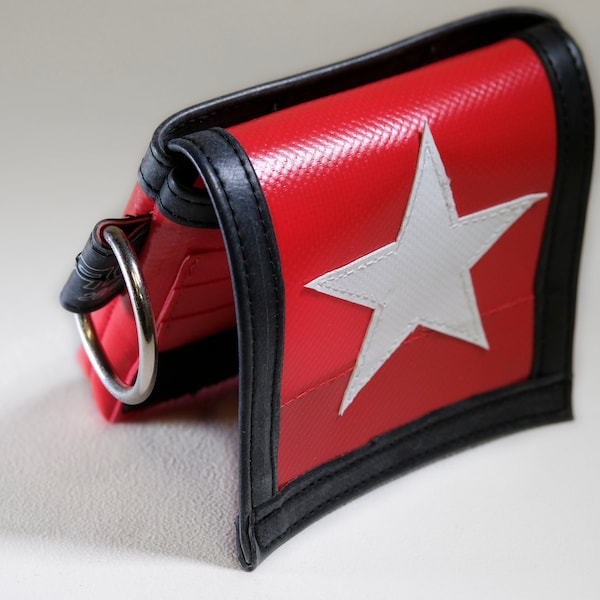 Red Truck Tarp Wallet Five-Star Tarpaulin