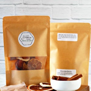 Chocolate Bunny Simmer Pot Kit - Easter Stovetop Potpourri - Home Fragrance - Oranges, Cocoa Powder, Cinnamon Sticks, Rose Petals, Cloves