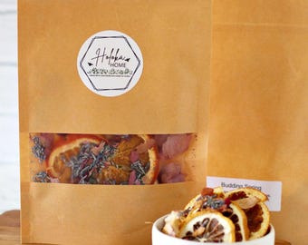 Budding Spring Simmer Pot Kit - Springtime Stovetop Potpourri - Home Fragrance - Oranges, Lemons, Rose Petals, Mint, Lavender