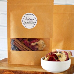 Love Song Winter Simmer Pot Kit - Valentine's Day Stovetop Potpourri - Home Fragrance - Apples, Cloves, Lavender, Rose Petals, Cinnamon