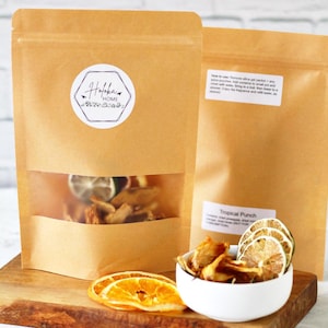 Tropical Punch Summer Simmer Pot Kit - Citrus, Herbal, Fruity - Simmering Stovetop Potpourri - Pineapple, Mint, Oranges, Limes