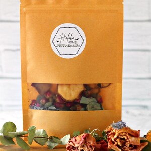 Garden Party Spring Simmer Pot Kit - Springtime Stovetop Potpourri - Home Fragrance -  Eucalyptus, Pears, Rose Petals, Lavender