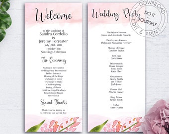 floral wedding reception set wedding menu wedding place etsy