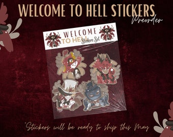 PREORDER: Welcome to Hell Stickers Set