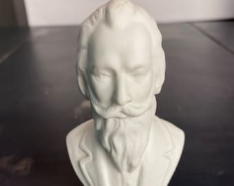 Small Porcelain Bust Of Brahms