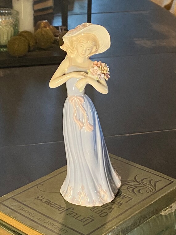 House of Lloyd 1998 gathering Flowers Figurine Etsy