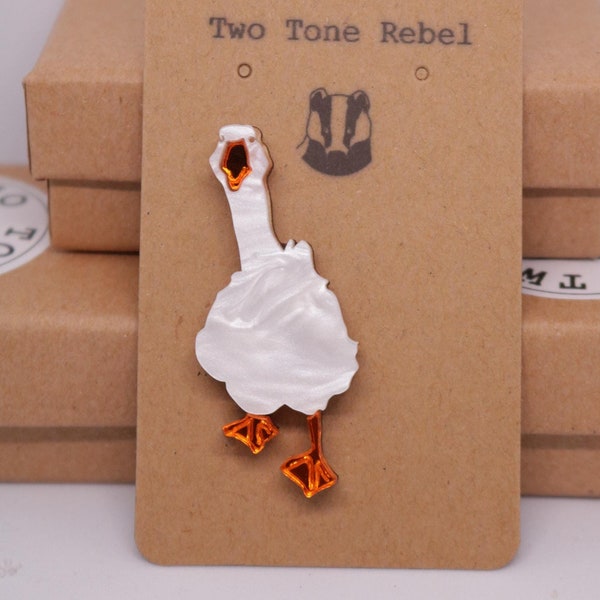 Acrylic Goose Pin