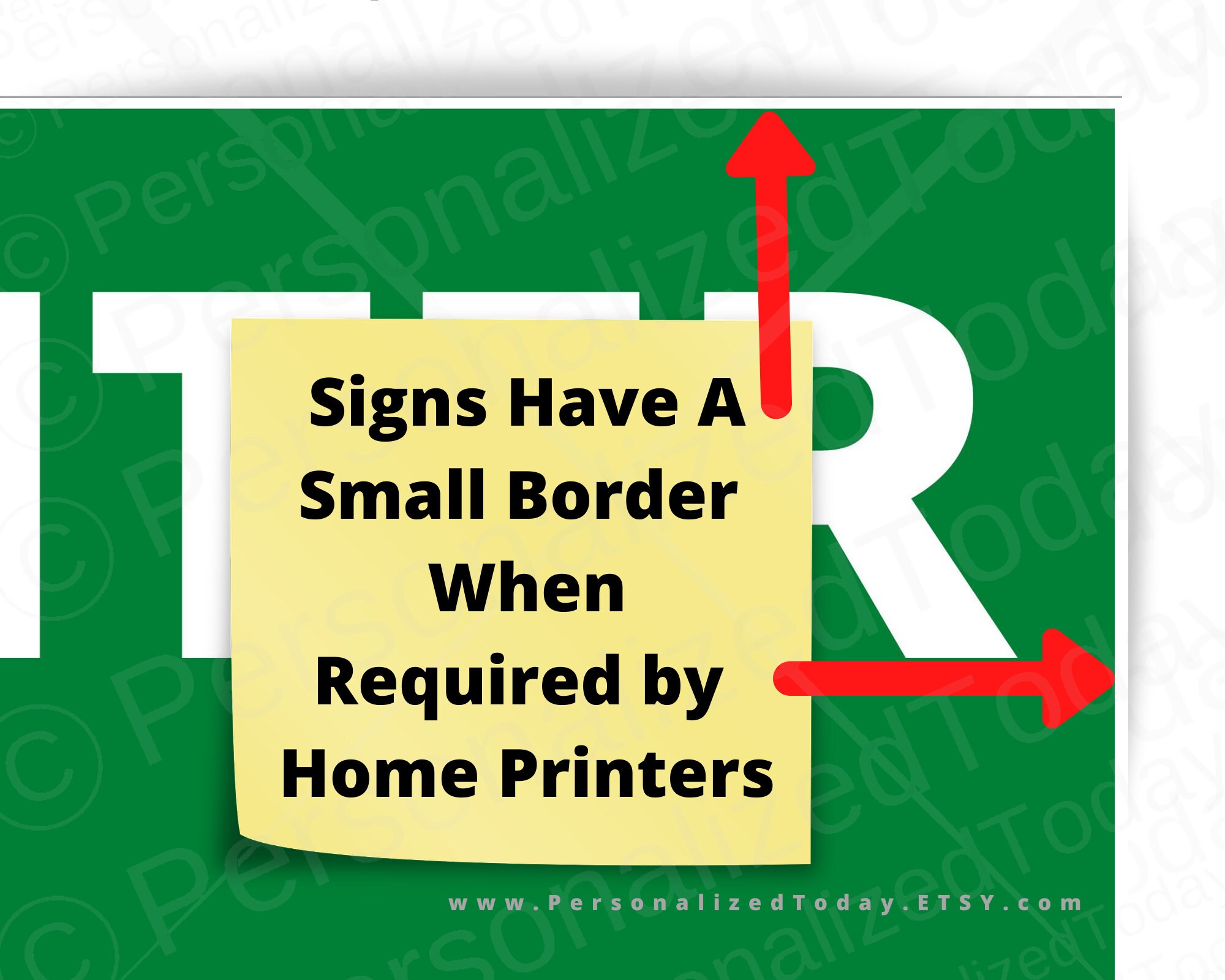 Enter Here and Exit Here Signs Printable Digital Download US - Etsy