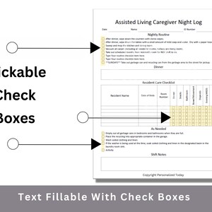 Night Shift Checklist.pdf Google Sheets in Home Care Night Shift Duties - Caregiver NOC Shift ...