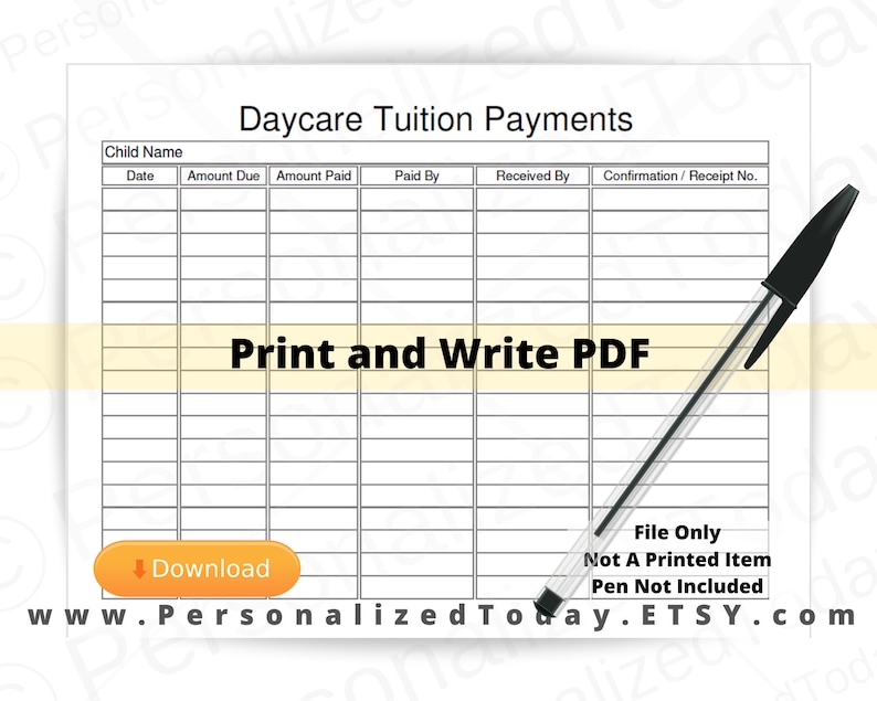 daycare-tuition-payments-log-fillable-and-print-and-write-pdf-etsy