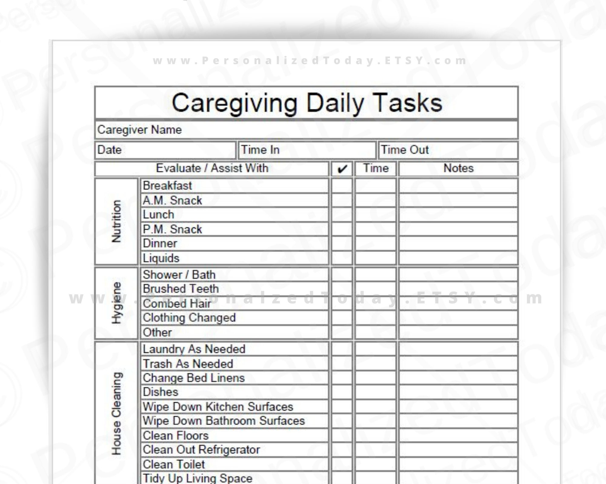 caregiver-daily-tasks-log-with-time-worked-sign-in-and-sign-etsy-uk