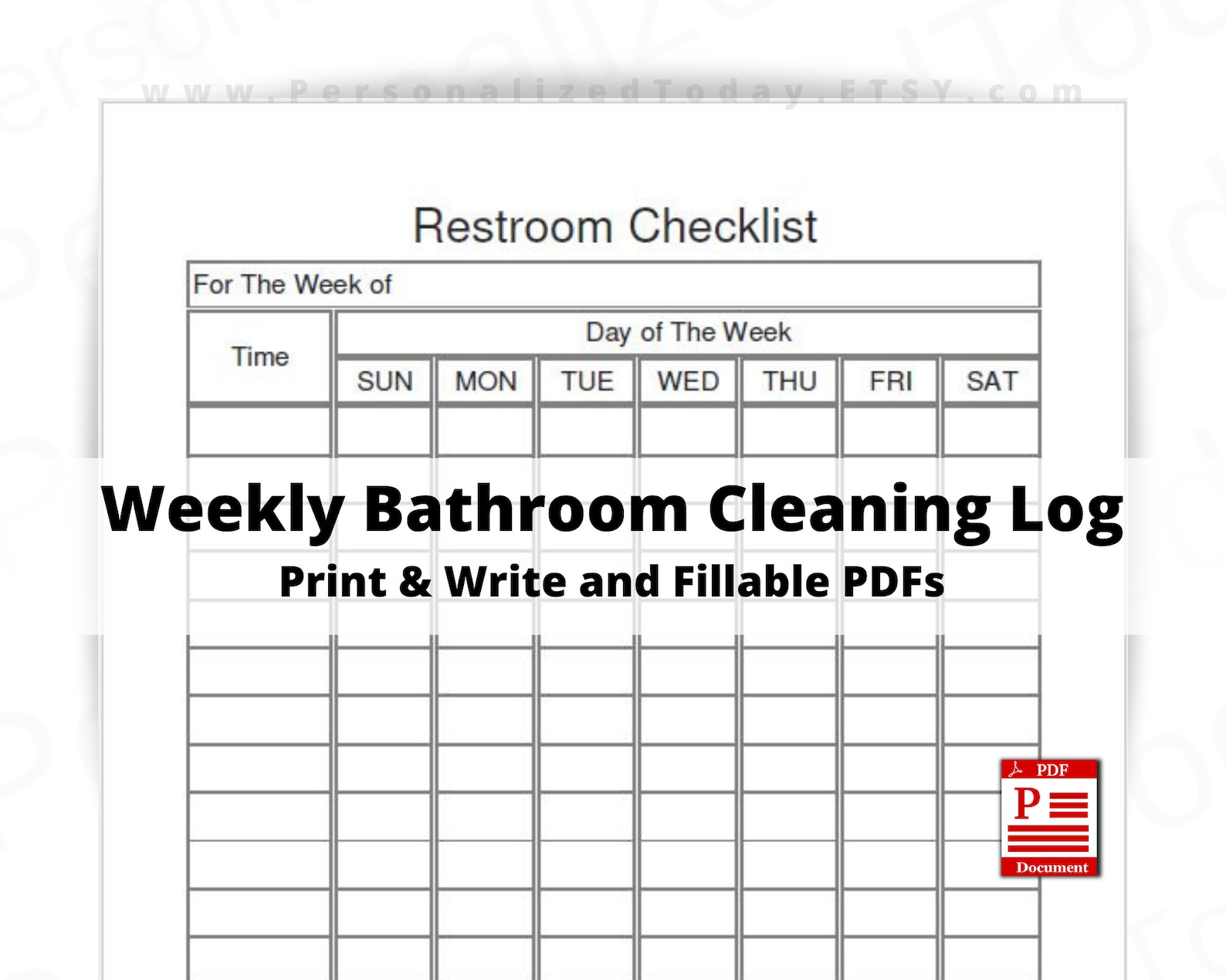 weekly-bathroom-cleaning-log-printable-and-fillable-pdf-etsy-australia