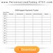 Printable Monthly Child Support Payments Tracker PDF Digital - Etsy Canada