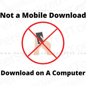 Not A Mobile Download.  Download On A Windows or Apple Operating System Desktop Computer or Laptop.